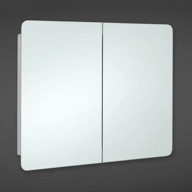 RAK Duo Mirrored Bathroom Cabinet 600mm H x 800mm