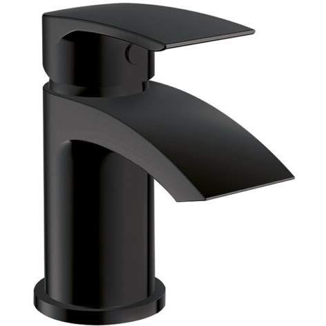 Belantia Matt Black Mini Mono Basin Mixer Tap