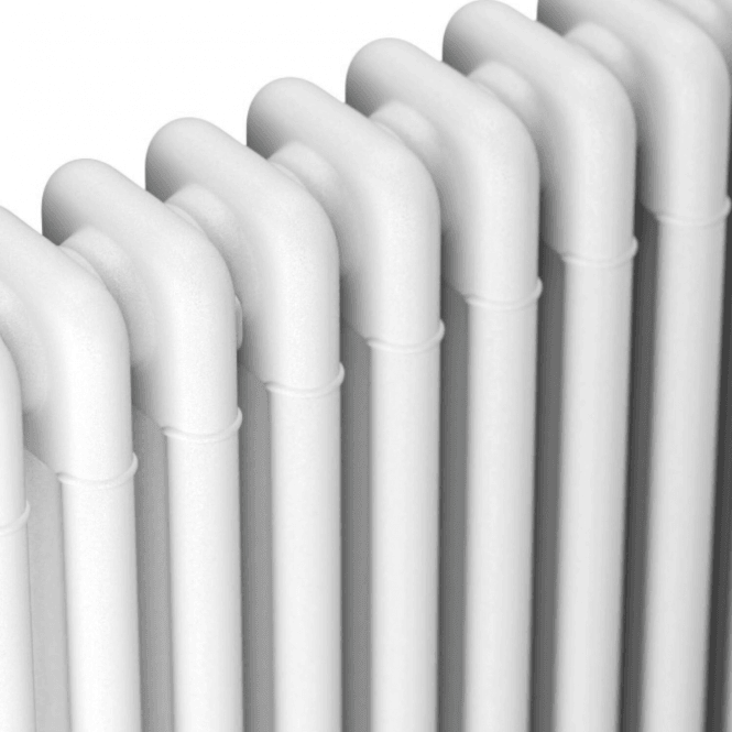 Scudo Column White 3 Column Designer Radiator 600 x 1190mm