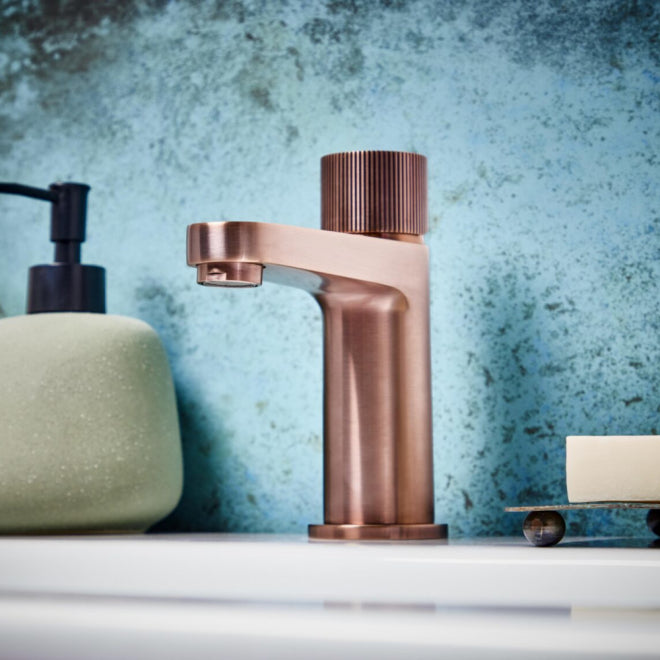 Scudo KOKO Brushed Bronze Basin Mixer Tap