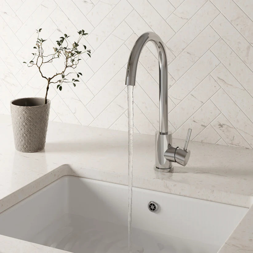 Scudo Manhattan Monobloc Kitchen Mixer Tap Chrome