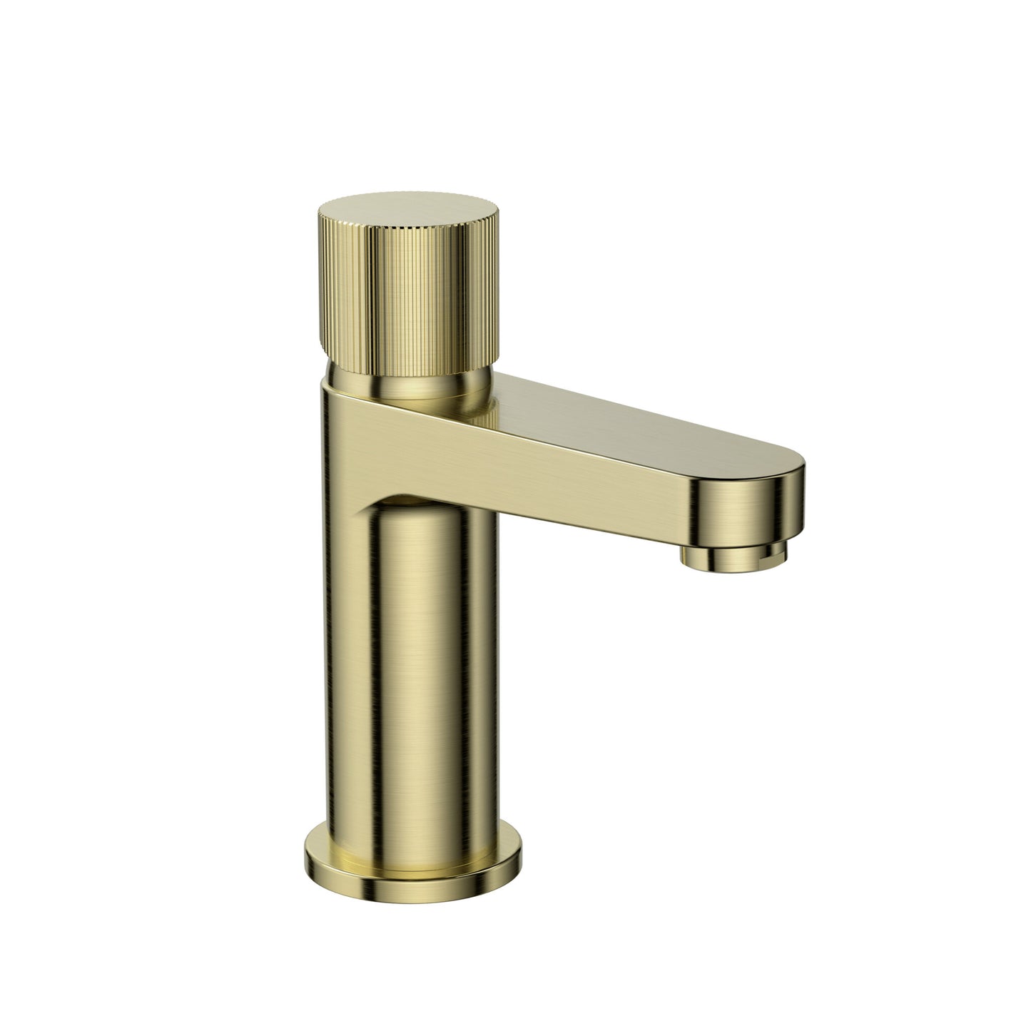 Koko Brushed Brass Basin Mixer Tap