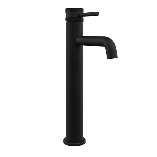 Scudo Core Tall Mono Basin Mixer Tap Black