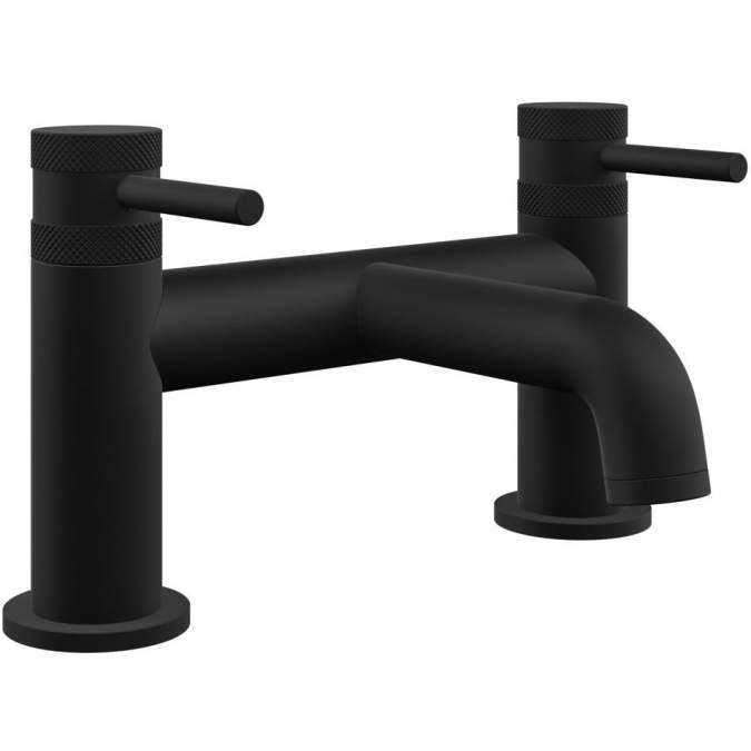 Scudo Core Black Bath Filler Tap NU-008