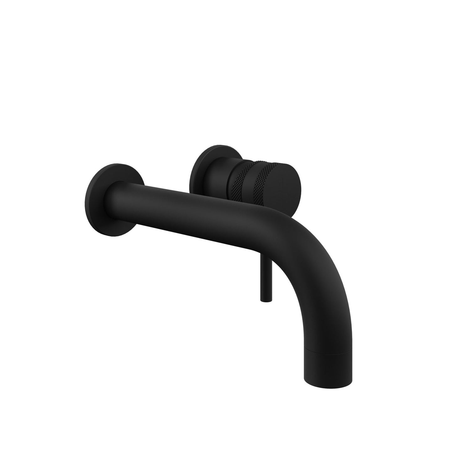 Apres Wall Mounted Basin/Bath Tap Black