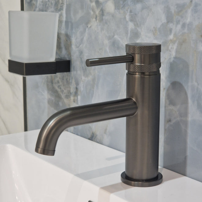 Apres Gunmetal Mono Basin Mixer Tap