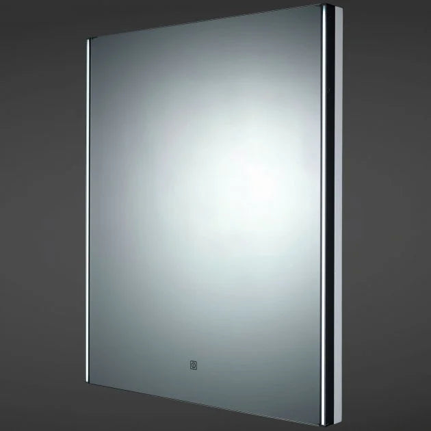 RAK Resort LED Mirror with Demister Pad and Shaver Socket 600mm H x 450mm