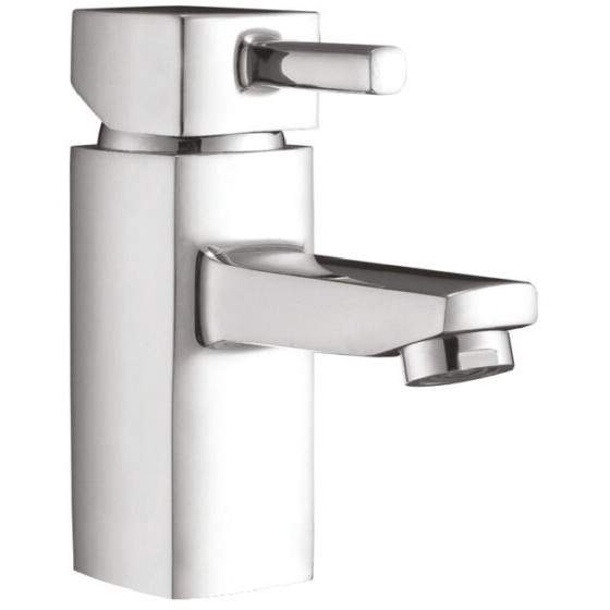 Formento Mono Basin Mixer Tap With Push Waste