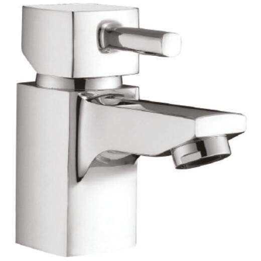 Formento Mini Mono Basin Mixer with Push Waste