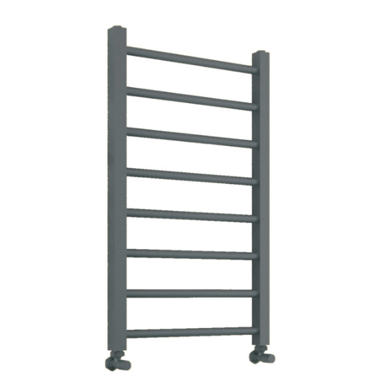 Zibe 500 x 800mm Gunmetal Towel Radiator