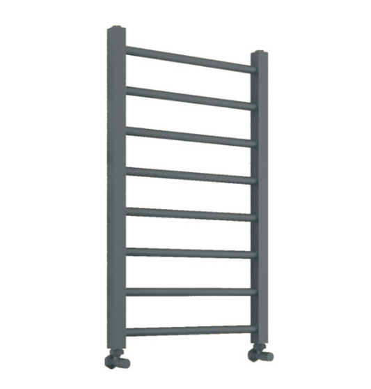 Zibe 500 x 800mm Gunmetal Towel Radiator