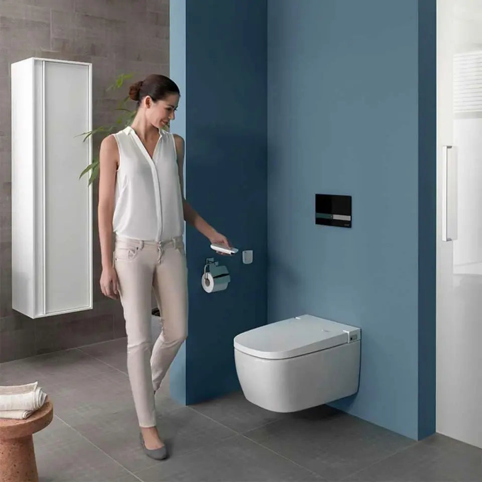 VitrA V-Care Essential Rimless Smart Bidet Shower Toilet