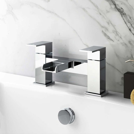 Waterfall Bath Filler Tap Chrome