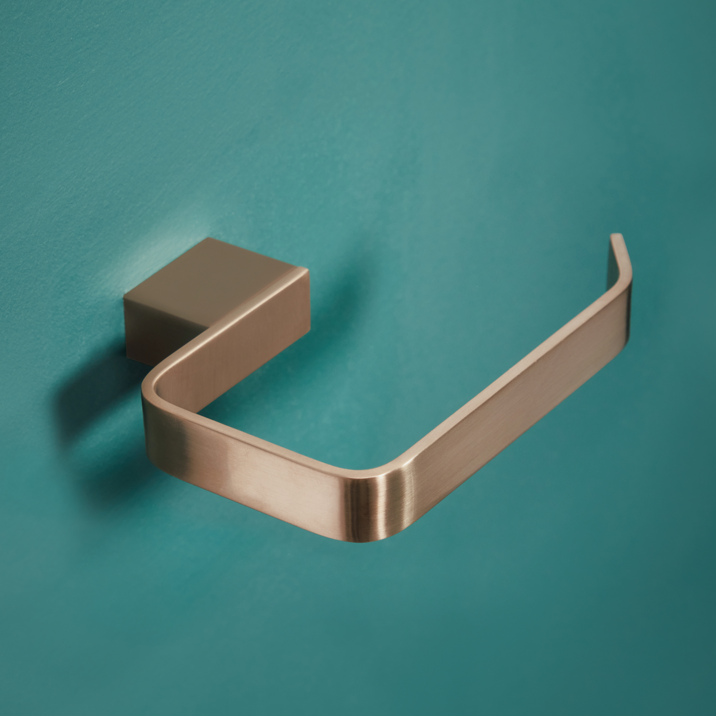 Scudo Monza Brushed Bronze Toilet Roll Holder