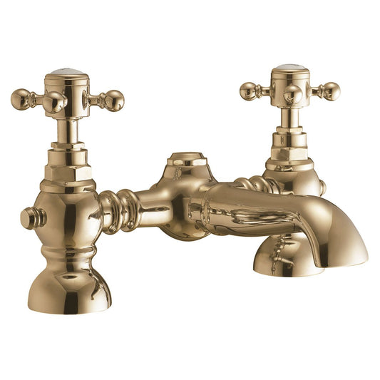 Harrogate Bath Filler Tap in Brushed Brass