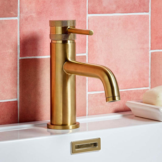 Apres Brass Basin Mixer Tap