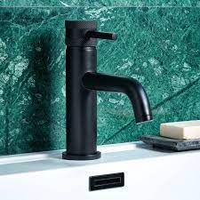 Apres Black Basin Mixer Tap