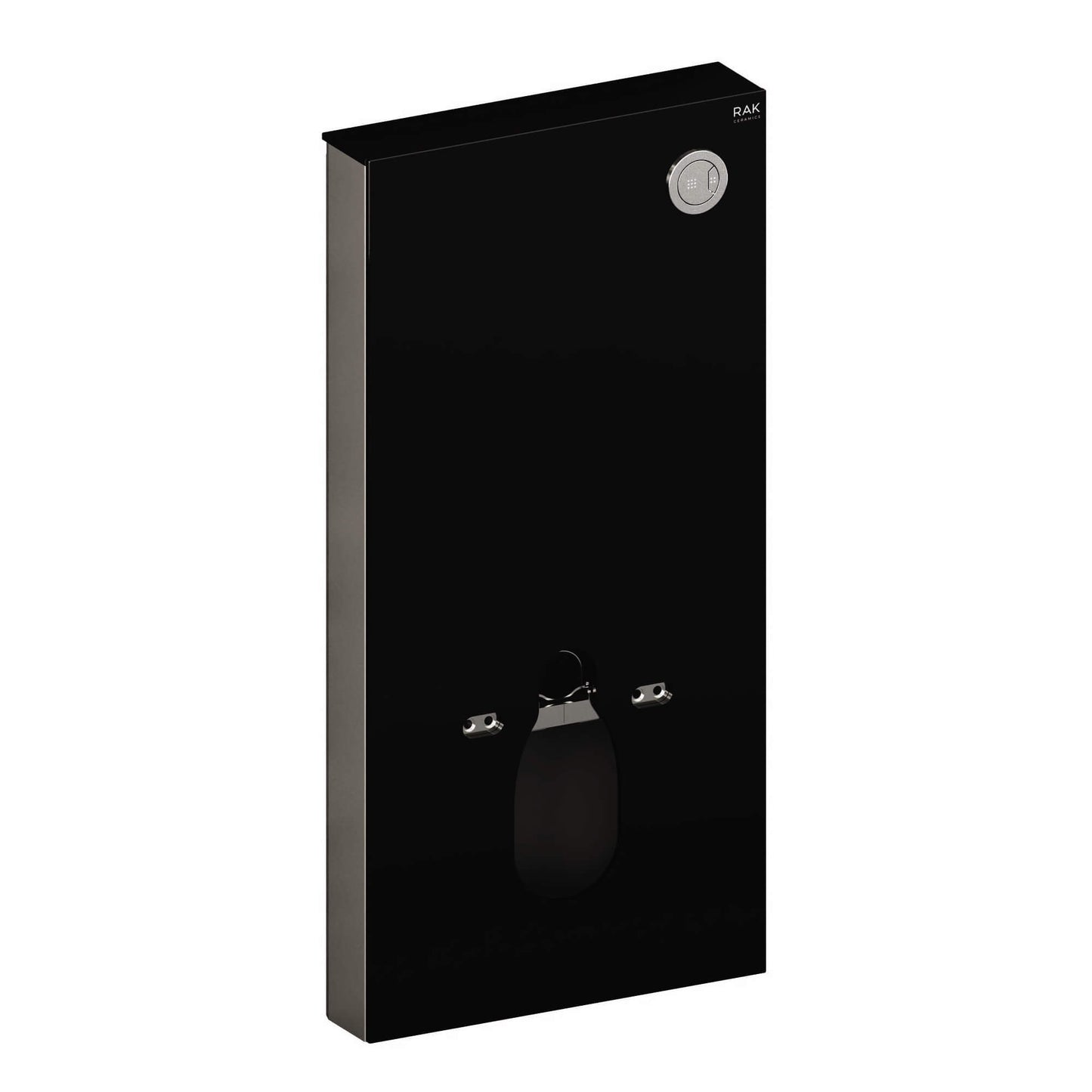 RAK Obelisk Cistern Cabinet for Wall Hung Toilet Pan - Black