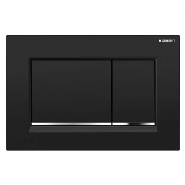 Geberit Sigma30 Dual Flush Plate - Matt Black 115.883.14.1