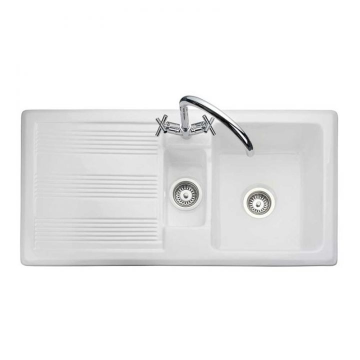 RAK GOURMET SINK 1 KITCHEN SINK 1.5 BOWL GOSINK1V2