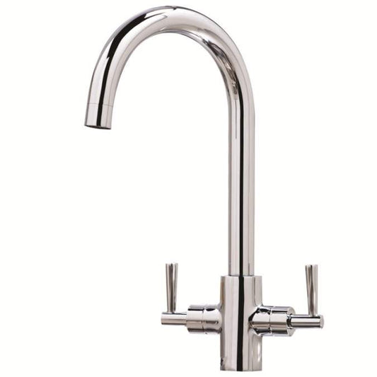 Kingston Monobloc Kitchen Mixer Tap - Chrome - Scudo KT12