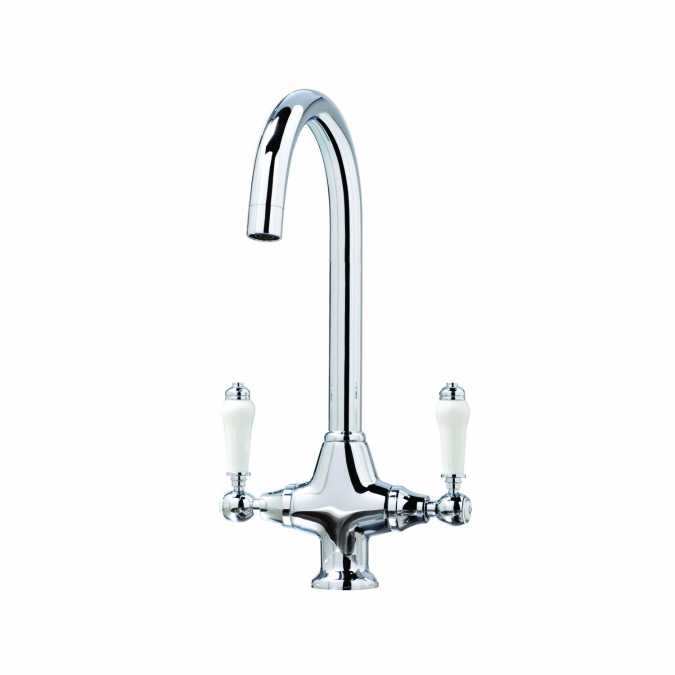 Scudo Harrogate Traditional Lever Kitchen Tap Chrome