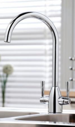 Scudo Marlo Monobloc Kitchen Mixer Tap - Chrome KT14L