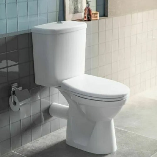 Vitra Brand Milton bog in a box Toilet Close Coupled Trade Price Cistern & Soft Close Seat