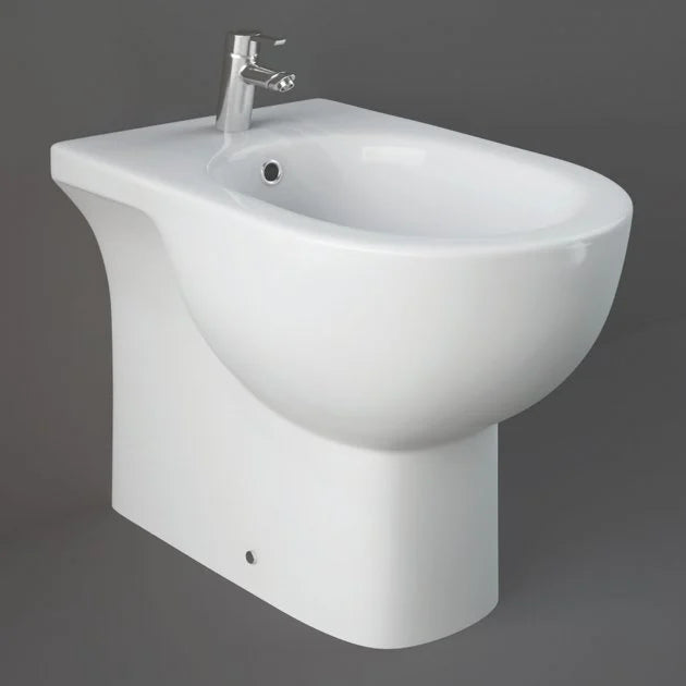 RAK Tonique Back to Wall Bidet 550mm Projection - Alpine White