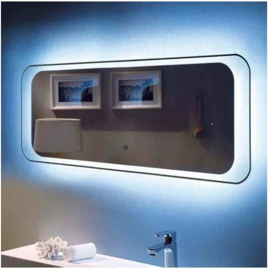 RAK Ceramics Moon Led Mirror With On/Off Switch And Demister Pad 1200 x 500mm - RAKHAR5001