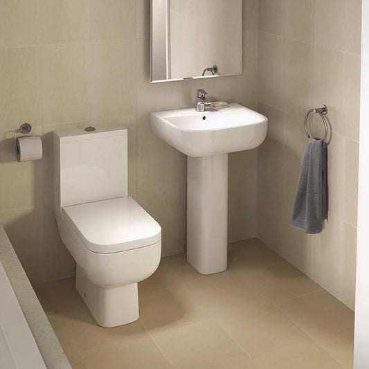 RAK Series 600 WC PAK with Soft Close Seat + 1TH Basin