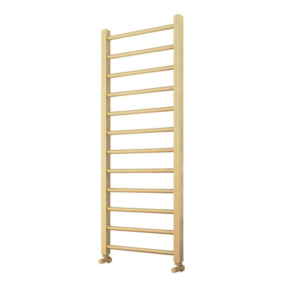 Apres Brushed Brass 1200 x 500mm Towel Radiator